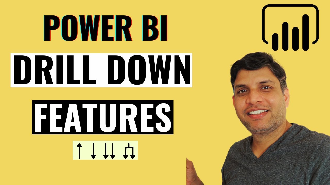Power BI Drill Down and Hierarchy Features YouTube