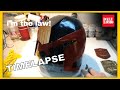 How i make Judge Dredd Helmet Timelapse