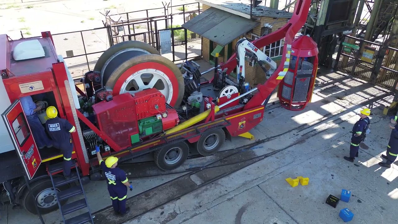 Metalliferous Mobile Rescue Winder Testing