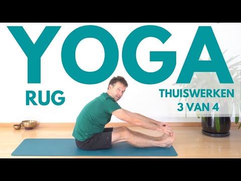 Video: 3 maniere om joga in 'n stoel te doen