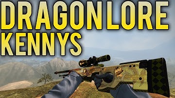 CSGO: AWP DRAGON LORE SOUVENIR KENNYS FACTORY NEW!!!!