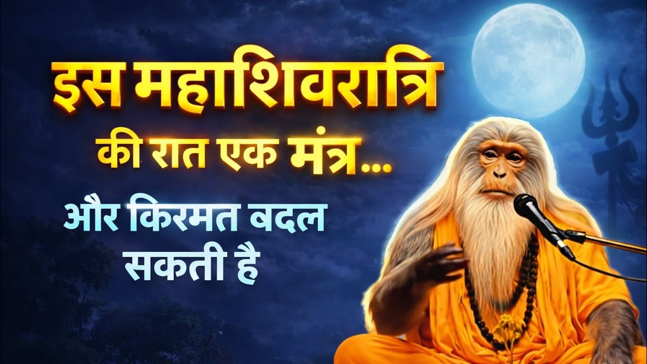 महाशिवरात्रि की रात एक मंत्र… और किस्मत बदल सकती है