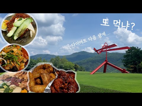 먹돼지 다이어트는 다음 생에...먹고 죽자ㅣ압구정곱창ㅣ원주 여행ㅣ진미통닭ㅣ뮤지엄산ㅣ해주냉면