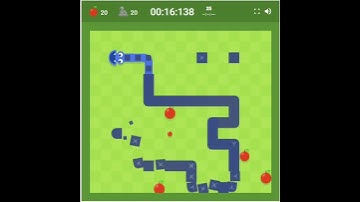 Google Snake Speedrun Statue Mode Standard 25 Apples 5 Apples Standard 21.600s [PB]