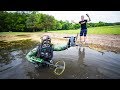 Found YouTuber's LOST Drone In BLACK Pond!!! (New Drone)| Jiggin' With Jordan