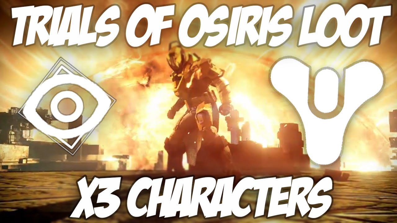 Destiny - Trials of Osiris Loot x3 Characters #6 (Triple Lighthouse Exotics!)