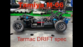 Tamiya M06 Tarmac Rally spec - Rubber tyre drifting RC