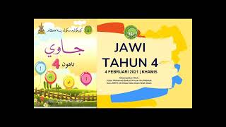 TAHUN 4 | JAWI | PELAJARAN 1 : KEDUDUKAN HURUF HAMZAH 'ء' | UNIT 3 : HURUF HAMZAH 'ء' TIGA SUKU