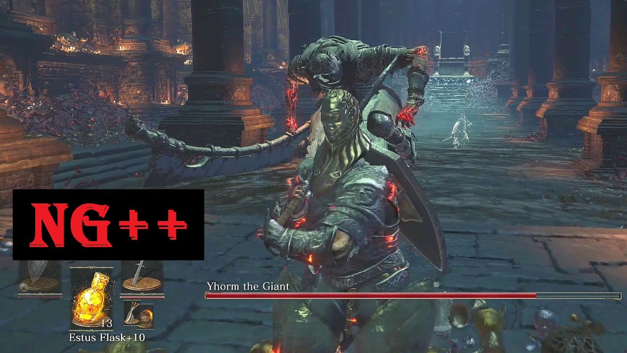 Yhorm the Giant NG++ boss fight Dark Souls 3 gameplay PS4 - YouTube.