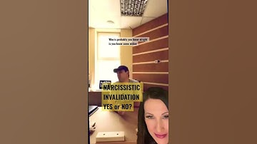 Is THIS NARCISSISTIC INVALIDATION: YOU JUDGE #shorts #narcissist #npd