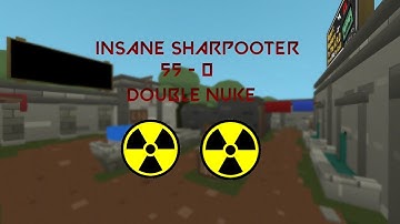 Voice Reveal !?! Insane SharpShooter Double Nuke 55-0 (Krunker.io)
