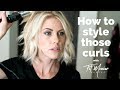 How I style my short hair| Beach Wave - Hair Tutorial