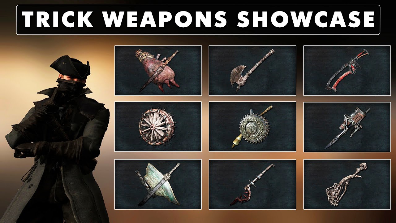 Graceborne Mod - All Trick Weapons Showcase - YouTube