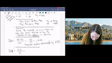 4.7 Calculating the Point Elasticity (Percent Change Formula)