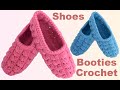 Zapatos tamaño adulto fáciles tejidos a crochet paso a paso