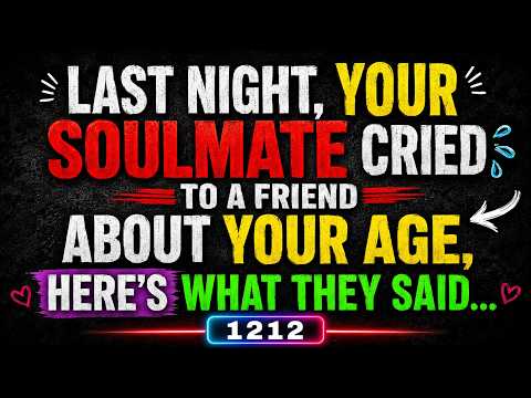 ✨ Last Night, Your Soulmate Cried to a Friend About Your Age, Here's What They Said... 1212 💞✨