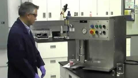 LV1 Low Volume Microfluidizer Processor