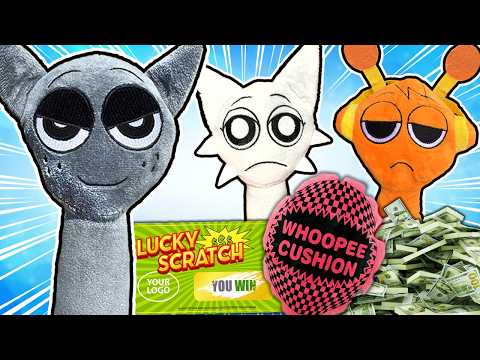 Gray The Prankster! - Sprunki Plush