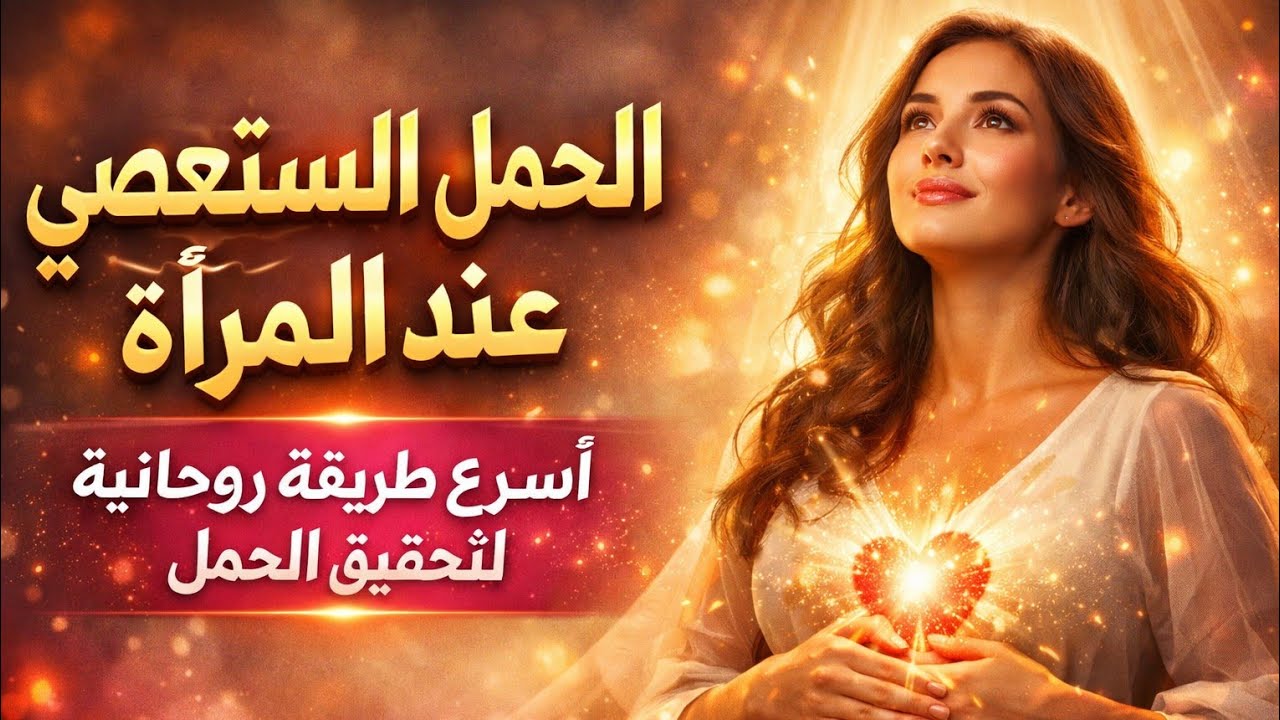 الحمل المستعصي عند المرأة: أسرع طريقة روحانية لزيادة الخصوبة وتحقيق الحمل