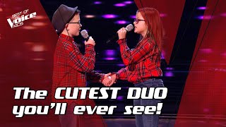 Duo Alfie and Eva sing 'Photograph' by Ed Sheeran | The Voice Stage #1