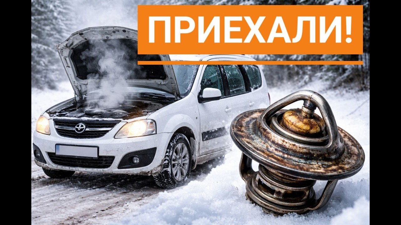 И снова выкипел антифриз. Ларгус ЖИВИ!