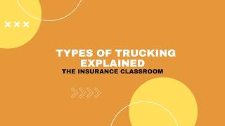 Types of Trucking Explained: Dry Van, Reefer, Flatbed, Tanker & More