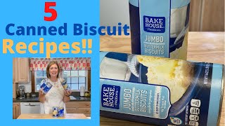 5 Canned Biscuit Recipes