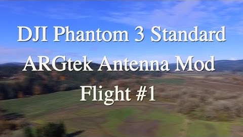 ARGtek Blue Proton Antenna Mod DJI Phantom 3 Standard