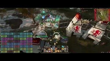 Ashes of Creation Siege Joeva vs New Aela - Cleric POV