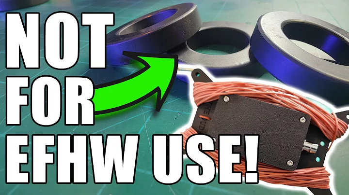 You are using the WRONG toroid for an EFHW Antenna, Maybe! Easy and Quick Method to Determine.