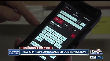 New app helps paramedics communicate with the ER