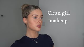 Clean girl makeup