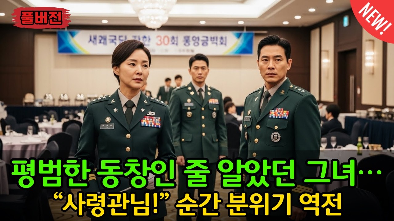 동창회에서 무시당한 여성 중장… ‘사령관님!’ 한마디에 분위기가 뒤집혔다