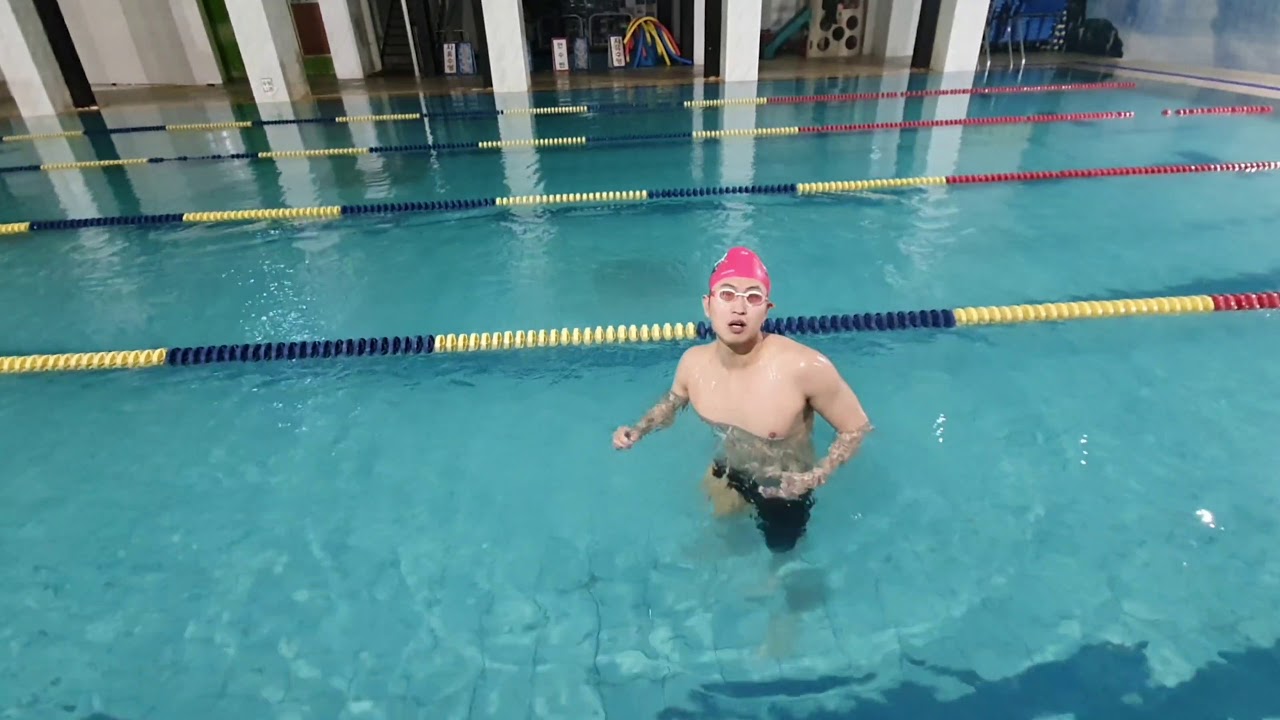 접영  웨이브 길게가는 법!  웨이브 할때 힘안들게 하는방법!?