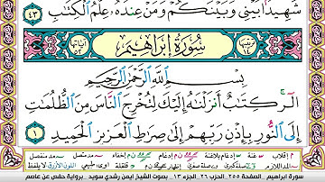 ايمن سويد سورة ابراهيم