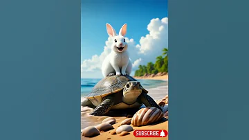 انقاذ الأرنب والسلحفاة في مغامرة البحر الهادئة AnimalFriendsh Shorts Trending 
