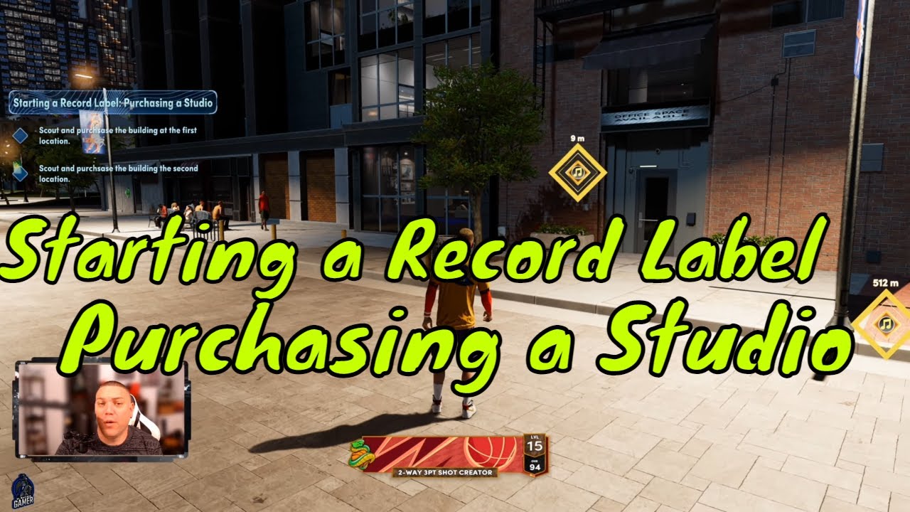 NBA 2K22 Starting a Record Label : Purchasing a Studio - YouTube
