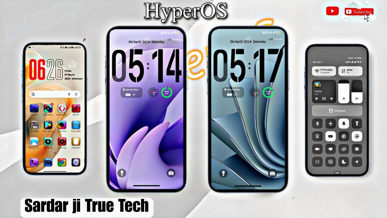 Xiaomi HyperOS New Themes miui 12-13-14 | Apply HyperOS New Themes ...