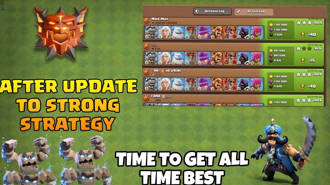 TH18 Meteor Golem + Totem Smash Attack | INSANE TH18 3-Star Strategy 🔥 Clash of Clans #clashofclans 