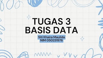 TUGAS 3 Praktikum Transaksi dan Basis Data Terdistribusi