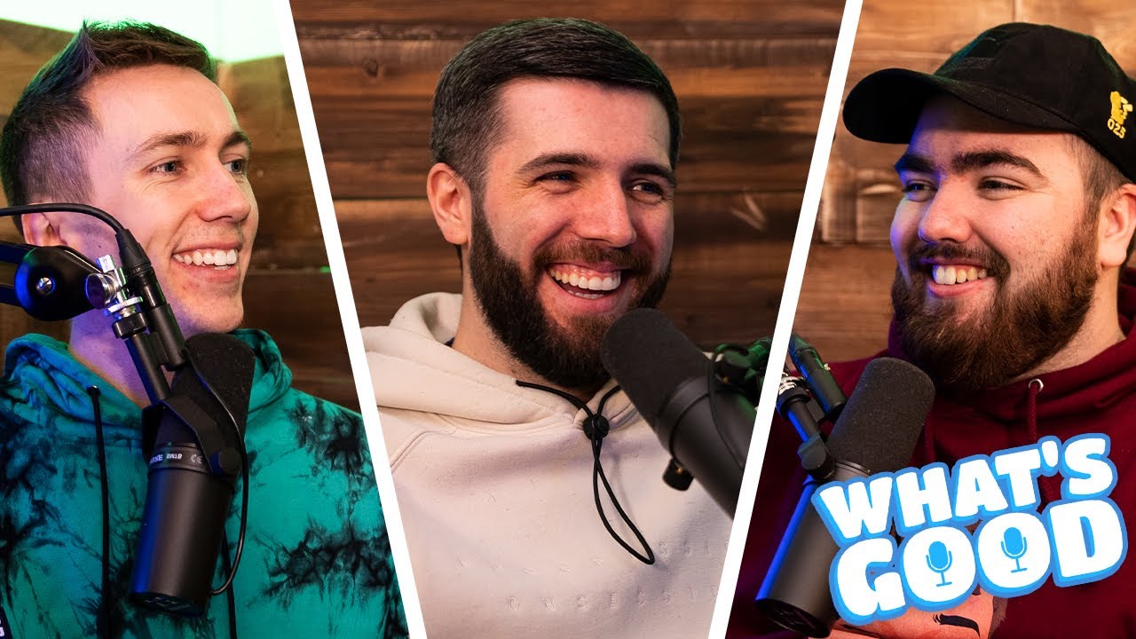 Zerkaa Tells Sidemen Secrets, Stopping YouTube & Sidemen Sunday Leak!! What’s Good Full Podcast Ep99