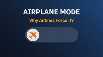 Why Airplanes REALLY Force Airplane Mode