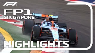 FP1 Highlights | 2023 Singapore Grand Prix