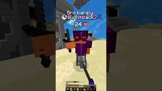 Bro almost forgot to fight... #minecraft #minecraftjava #hypixel #hypixelbedwars #bedwars