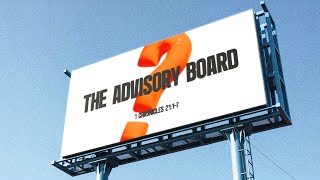 1st October 2025 | Wednesday 7:30 PM | Pst Success | The Advisory Board