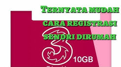 Cara registrasi kartu perdana 3 - Durasi: 4.15. 