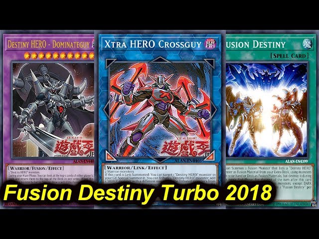 YGOPROFUSION DESTINY HERO TURBO DECK 2018
