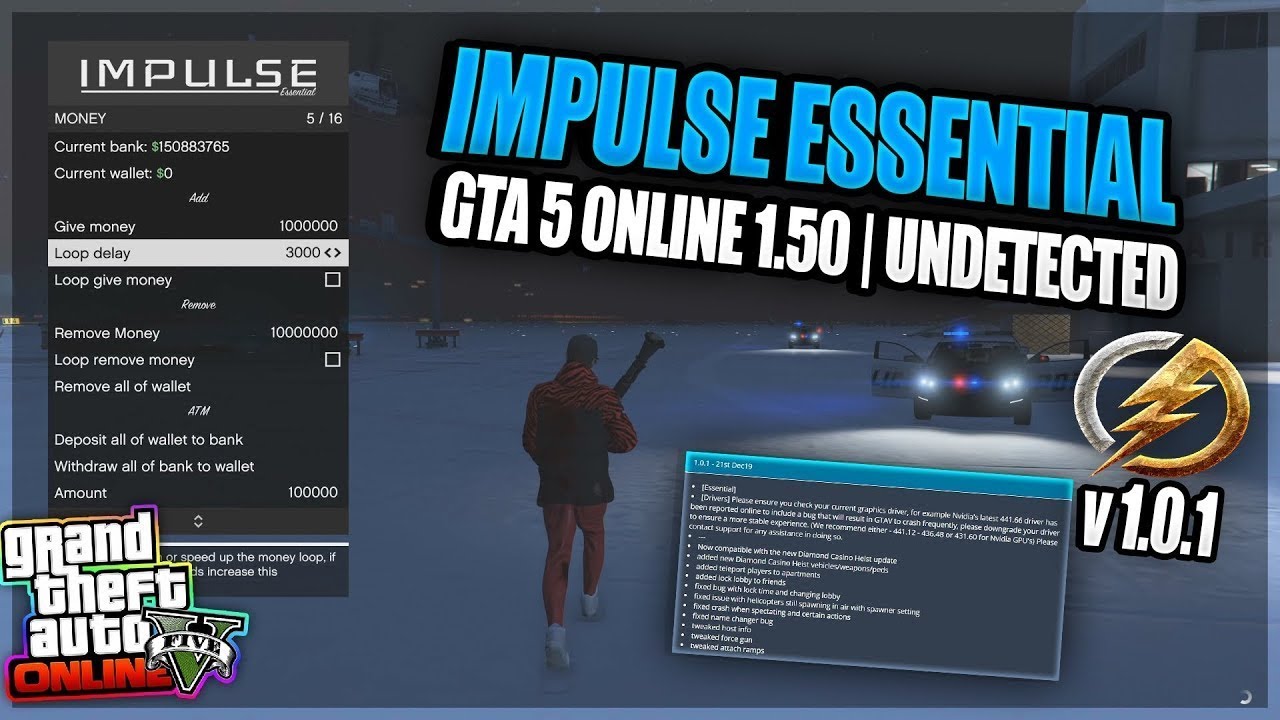 gta 5 1.45 mod menu free