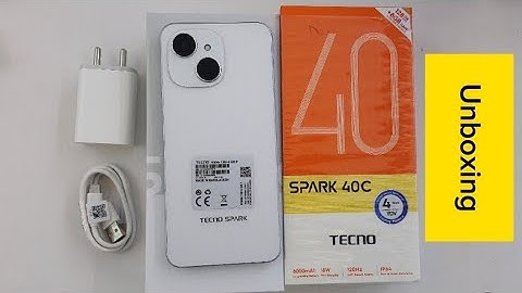 Tecno Spark 40C Unboxing BootUp And Camera Review With First Impression