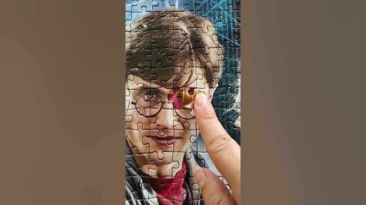 The Last Pieces🥰Harry Potter Jigsaw Puzzle Oddly Satisfying